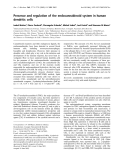 Báo cáo Y học:  Presence and regulation of the endocannabinoid system in human dendritic cells