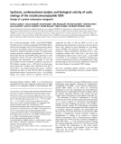 Báo cáo Y học:  Synthesis, conformational analysis and biological activity of cyclic analogs of the octadecaneuropeptide ODN Design of a potent endozepine antagonist