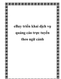 eBay triển khai dịch vụ quảng cáo trực tuyến theo ngữ cảnh