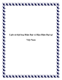 Lịch sử hội hoạ Hiện Đại và Hậu Hiện Đại tại Việt Nam
