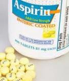LỢI ÍCH VÀ NGUY CƠ CỦA ASPIRIN TRONG ĐIỀU TRỊ VÀ DỰ PHÒNG CÁC BỆNH TIM MẠCH