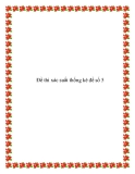 Đề thi xác suất thống kê đề số 5