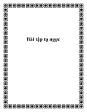 Bài tập tạ ngực