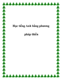 Học tiếng Anh bằng phương pháp thiền