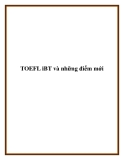 TOEFL iBT và những điểm mới