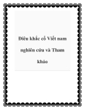 Điêu khắc cổ Viết nam nghiên cứu và Tham khảo