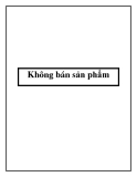 Không bán sản phẩm