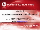 Học các Kỹ năng giao tiếp