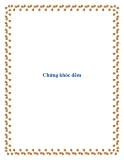Chứng khóc đêm