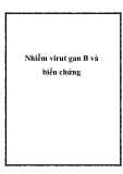 Nhiễm virut gan B và biến chứng