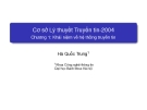 Chương 1: khái niệm cơ  bản hệ thống truyền tin