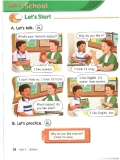 Let's go 4 third edition unit 4 School