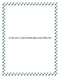 52 cấu trúc và cụm từ thông dụng trong Tiếng Anh