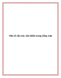 Một số cấu trúc cầu khiến trong tiếng Anh