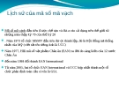 Lịch sử của mã số mã vạch