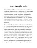 Quá trình ngẫu nhiên