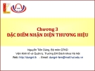 Bài giảng quản trị thương hiệu - chương 3