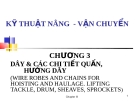  Kỹ thuật nâng vận chuyển - Chương 3. Dây và các chi tiết quấn, hướng dây