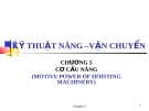  Kỹ thuật nâng vận chuyển - Chương 5. Cơ cấu nâng 