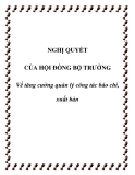 Nghị quyết số 384/HĐBT