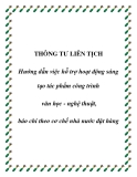 Thông tư số 52/2003/TTLT/BVHTT - BTC