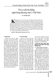 Chuyển động chính sách tiền tệ & tài khóa tái cơ cấu hệ thống ngân hàng thương mại ở Việt Nam