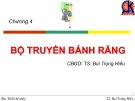 Bài giảng Chi tiết máy(Ts.Bùi Trọng Hiếu) - Chương 4 Bộ truyền bánh răng
