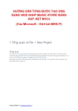 Hướng dẫn từng bước tạo ứng dụng web shop music store bằng ASP . NET MVC3