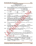 Đề tham khảo thi đại học năm 2014 môn vật lý (đề 2)