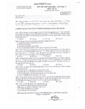 Đề thi thử Đại học lần 7 môn Lý năm 2013 - Trường THPT chuyên ĐHSP Hà Nội (Mã đề 171)