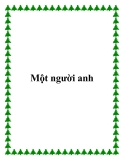 Truyện ngắn: Một người anh