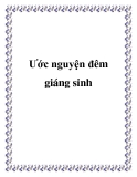 Truyện ngắn: Ước nguyện đêm giáng sinh