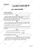 Giải bài tập Vật lý 12 cơ bản - Chương 4: Dao động và sóng điện từ