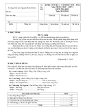 Đề thi cuối HK1 Toán và Tiếng Việt 3 - TH Nguyễn Bỉnh Khiêm (2013-2014)