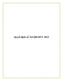 Quyết định số 763/QĐ-BNV 2013