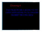 Bài giảng Tạo nguồn mua hàng và tổ chức bán hàng ở các doanh nghiệp thương mại