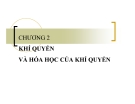 Bài giảng Hóa môi trường: Chương 2 - GV. Ngô Xuân Huy