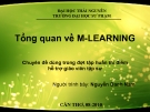Bài giảng Tổng quan về M-Learing - Nguyễn Danh Nam