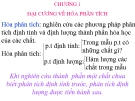 Bài giảng Hóa phân tích - ĐH Nông Lâm TP.HCM