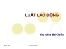 Luật Lao động - Đinh Thị Chiến