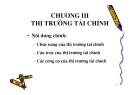 Bài giảng Lý thuyết tài chính tiền tệ: Chương 3 - ThS. Trần Thùy Linh