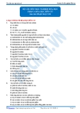 Bộ câu hỏi trắc nghiệm Hóa học: Phần 3 - Phạm Ngọc Sơn