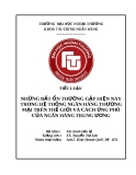 Tiểu luận: Những bất ổn thường gặp hiện nay trong hệ thống ngân hàng thương mại trên thế giới và cách ứng phó của ngân hàng trung ương