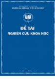 Đề tài nghiên cứu khoa học: Độ nhạy cảm dòng tiền của việc nắm giữ tiền mặt bằng chứng tại các công ty Việt Nam