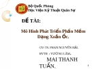 Đề tài: Mô hình phát triển phần mềm dạng xoắn ốc