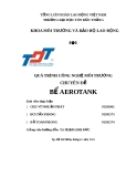 Chuyên đề Bể Aerotank