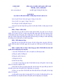 Nghị định Số: 31/2014/NĐ-CP