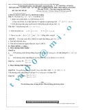 Đề thi thử môn Toán - Kỳ thi tốt nghiệp THPT: Đề số 5