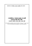 Chương trình dạy nghề trình độ sơ cấp nghề: Trồng dưa hấu, dưa bở