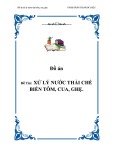 Đồ án: Xử lý nước thải chế biến tôm, cua, ghẹ